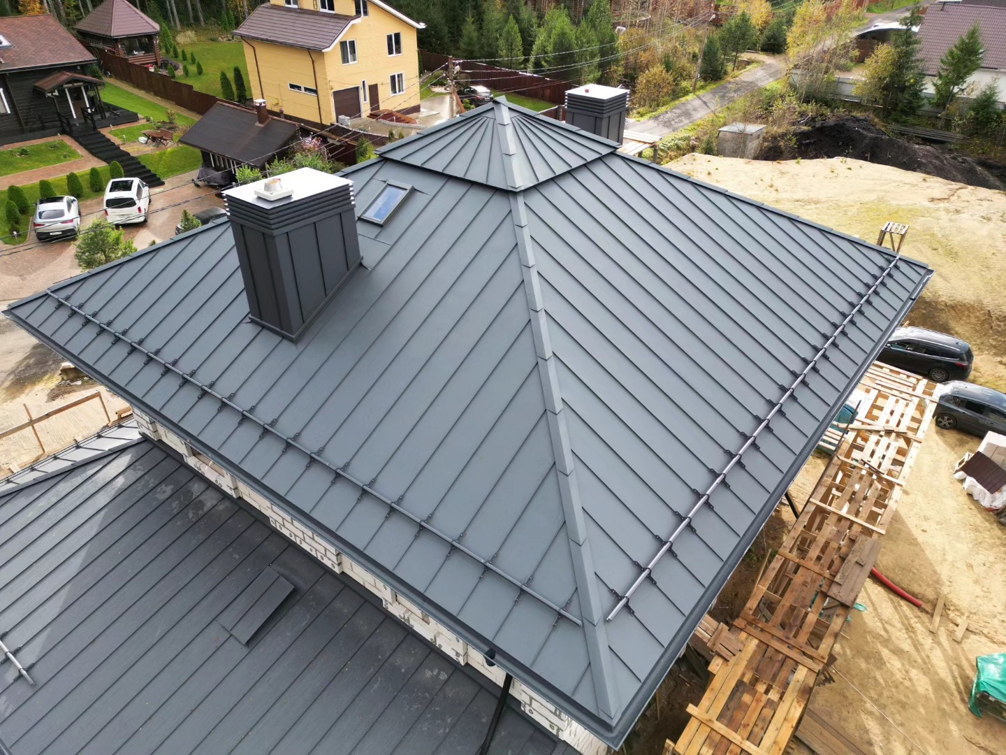 Dvigubo valco stogas - projektas 10, foto 1