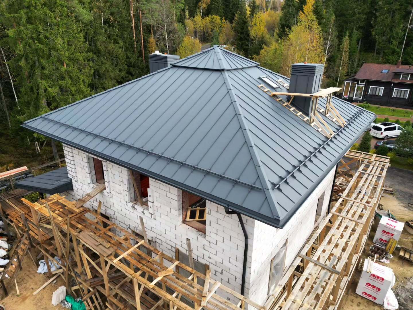 Dvigubo valco stogas - projektas 10, foto 2