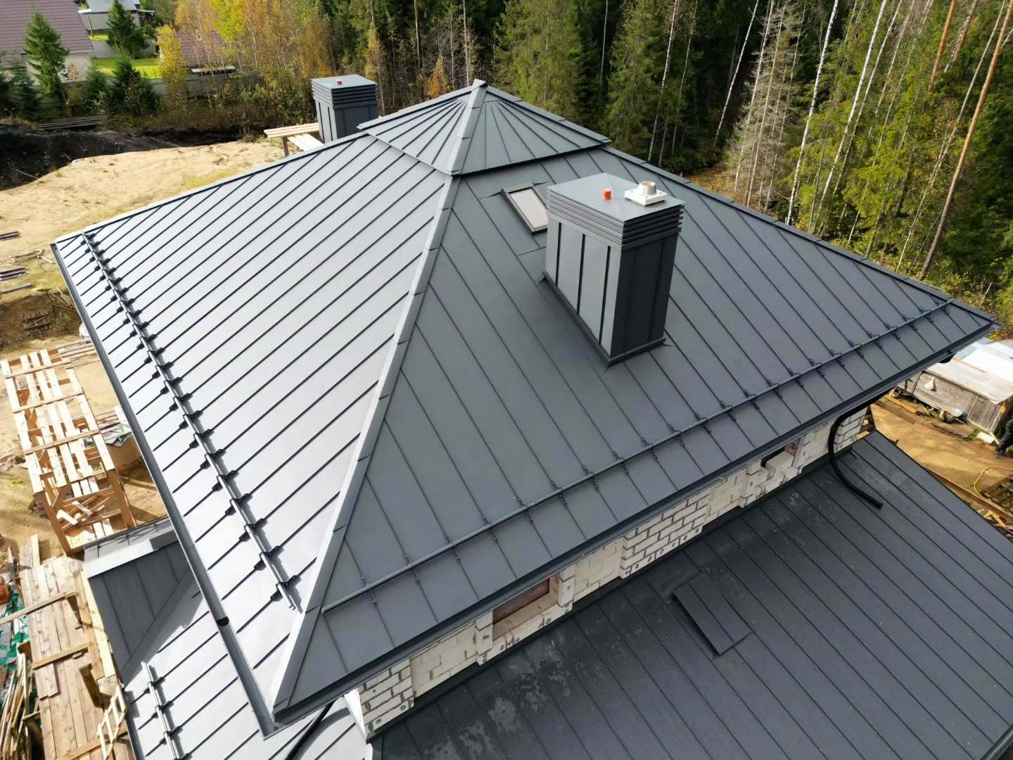 Dvigubo valco stogas - projektas 10, foto 3