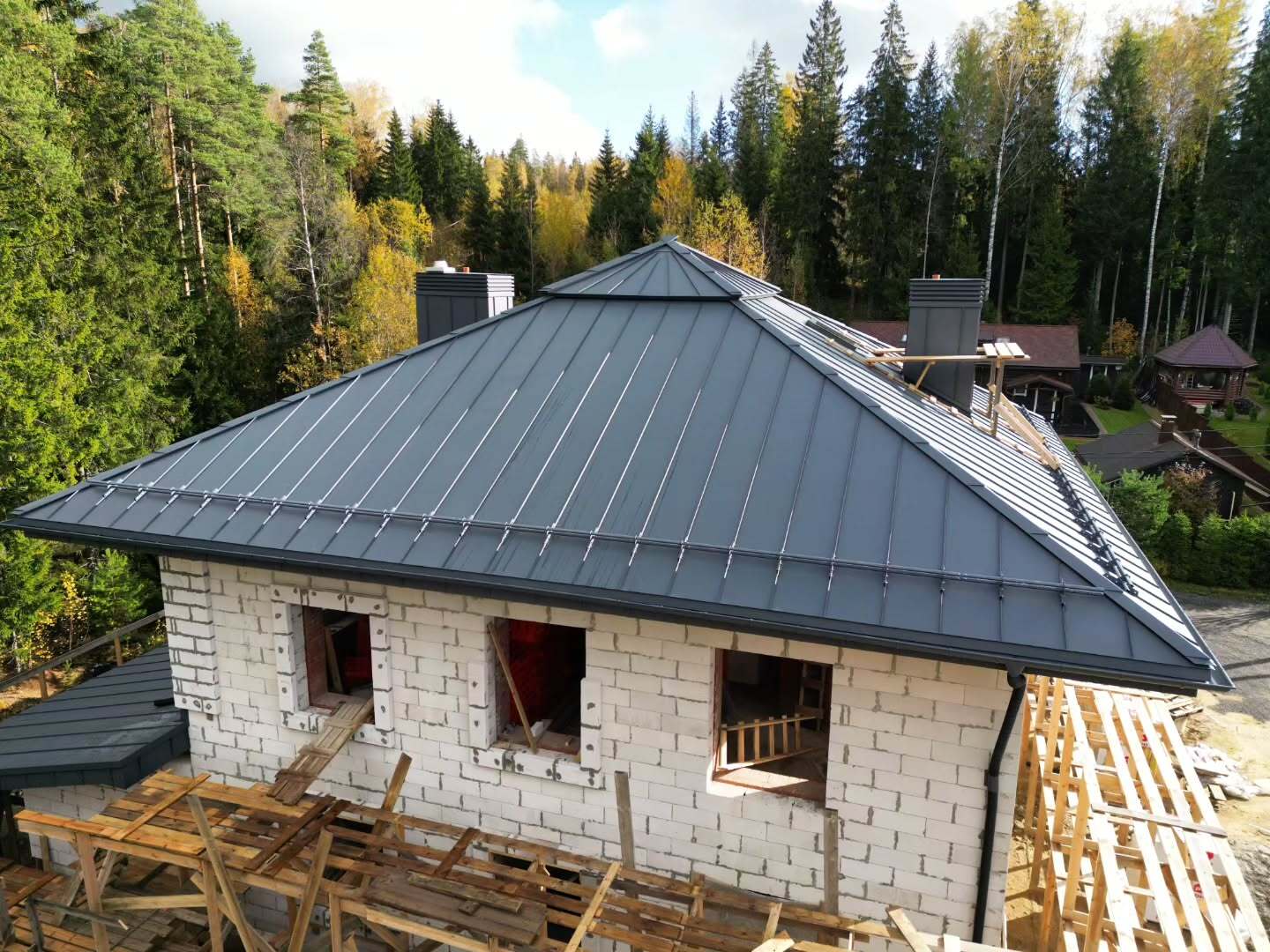 Dvigubo valco stogas - projektas 10, foto 4