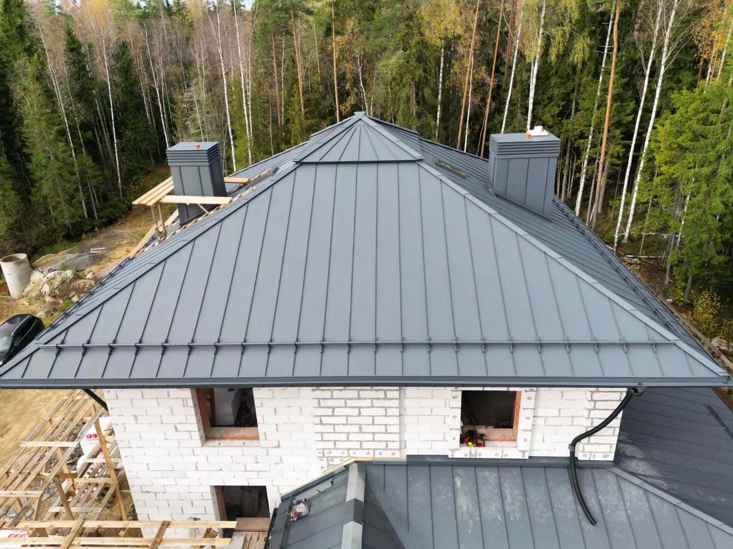 Dvigubo valco stogas - projektas 10, foto 5