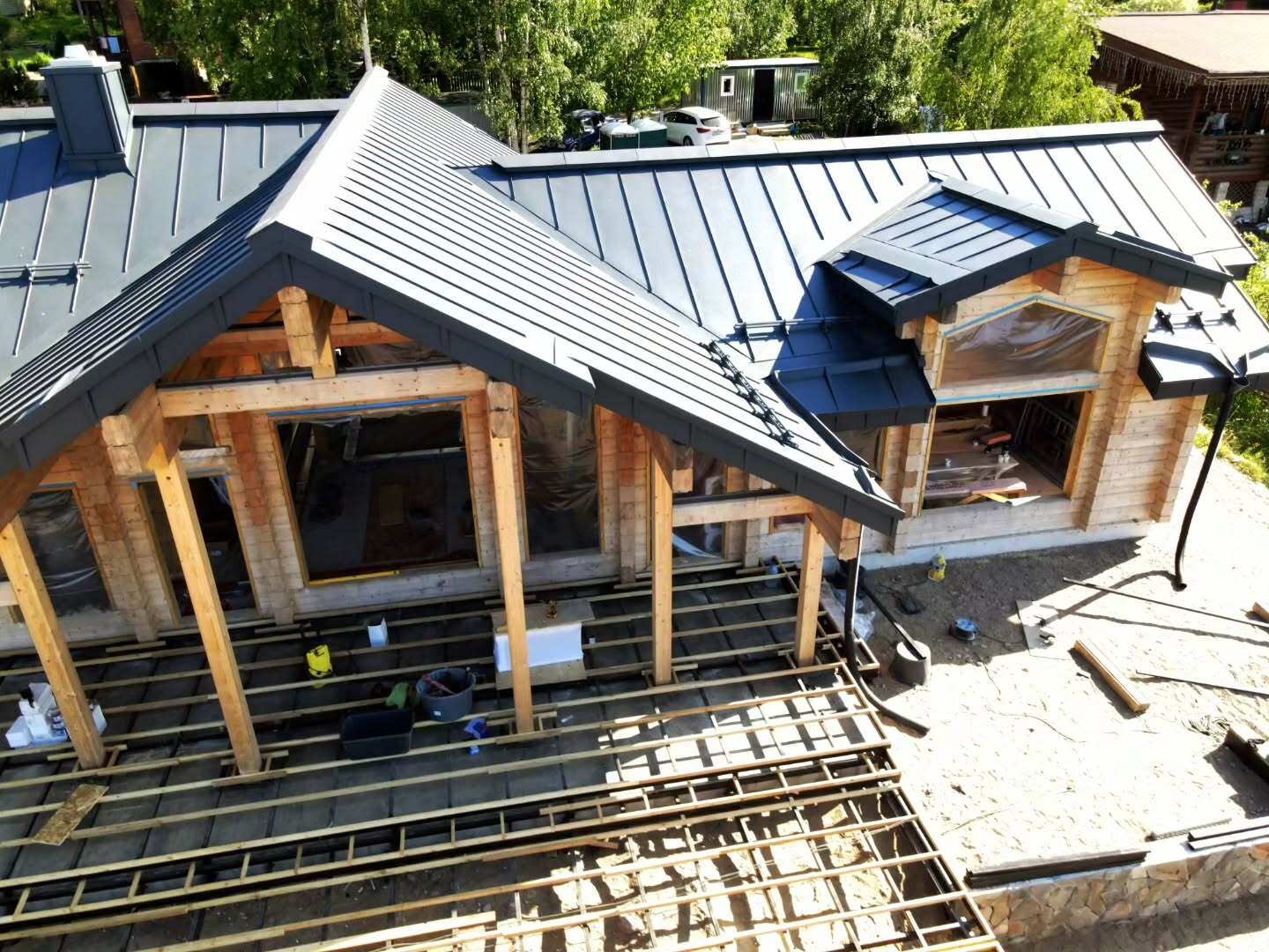 Dvigubo valco stogas - projektas 11, foto 3