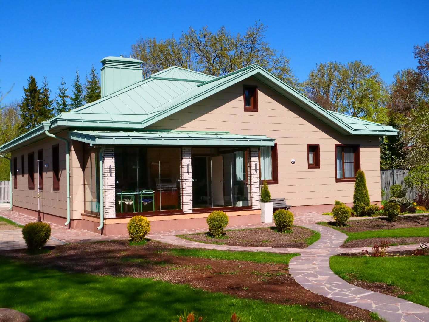 Dvigubo valco stogas - projektas 12, foto 1