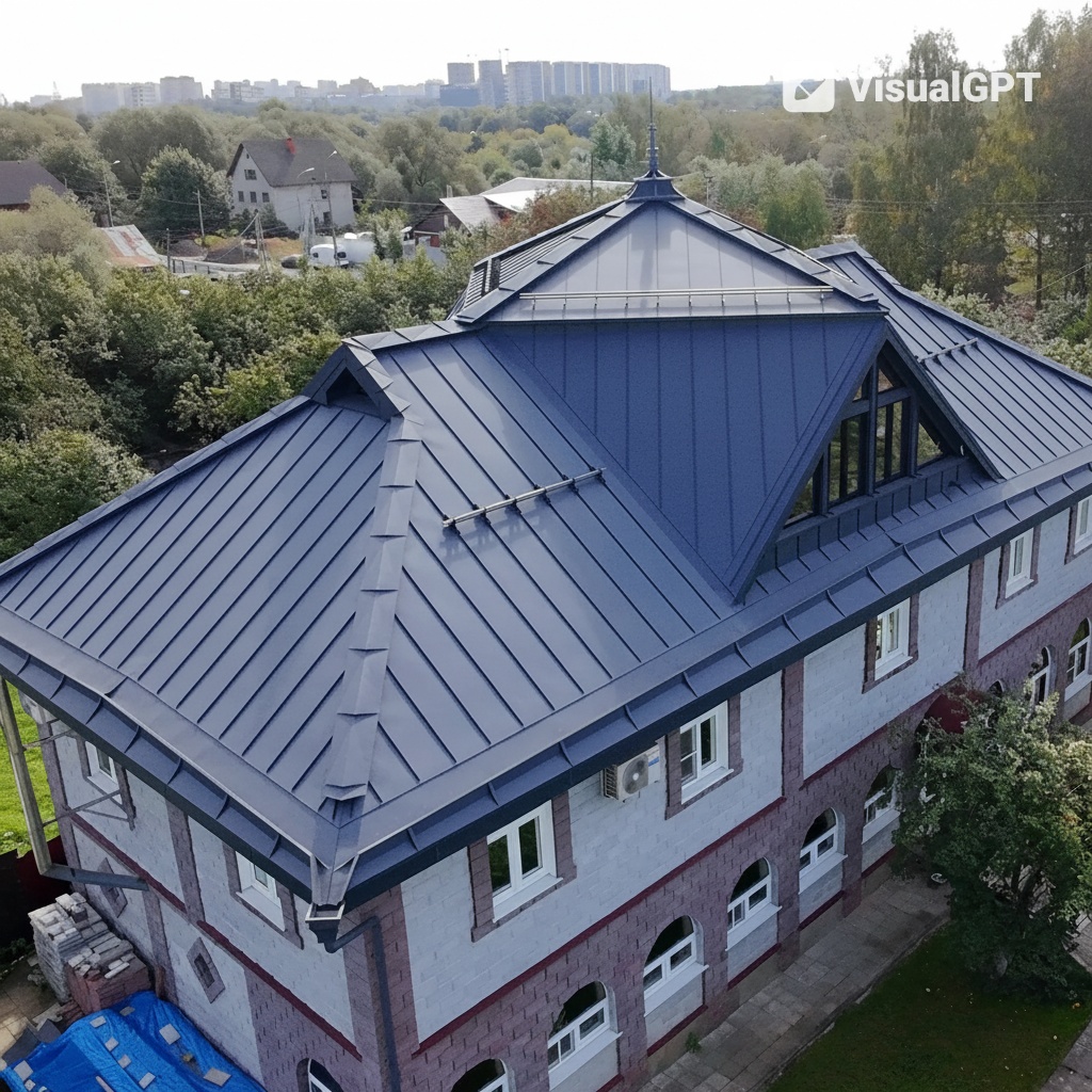 Dvigubo valco stogas - projektas 9, foto 1