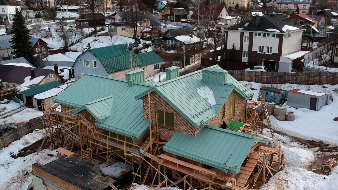 Dvigubo valco stogas - projektas 9, foto 20